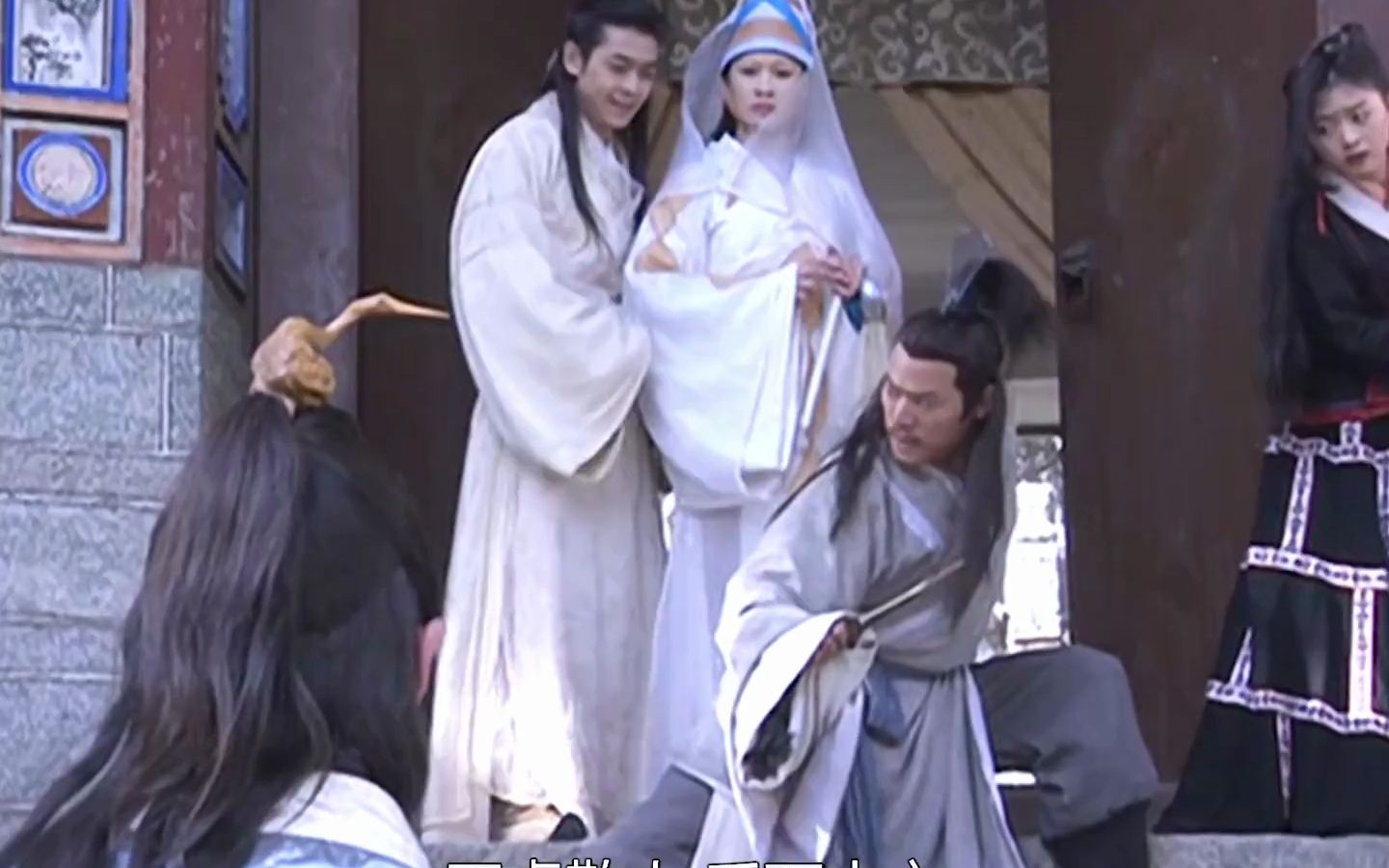 云中鹤交手刀白凤!岳老三闯入大理皇宫找段誉来拜师!