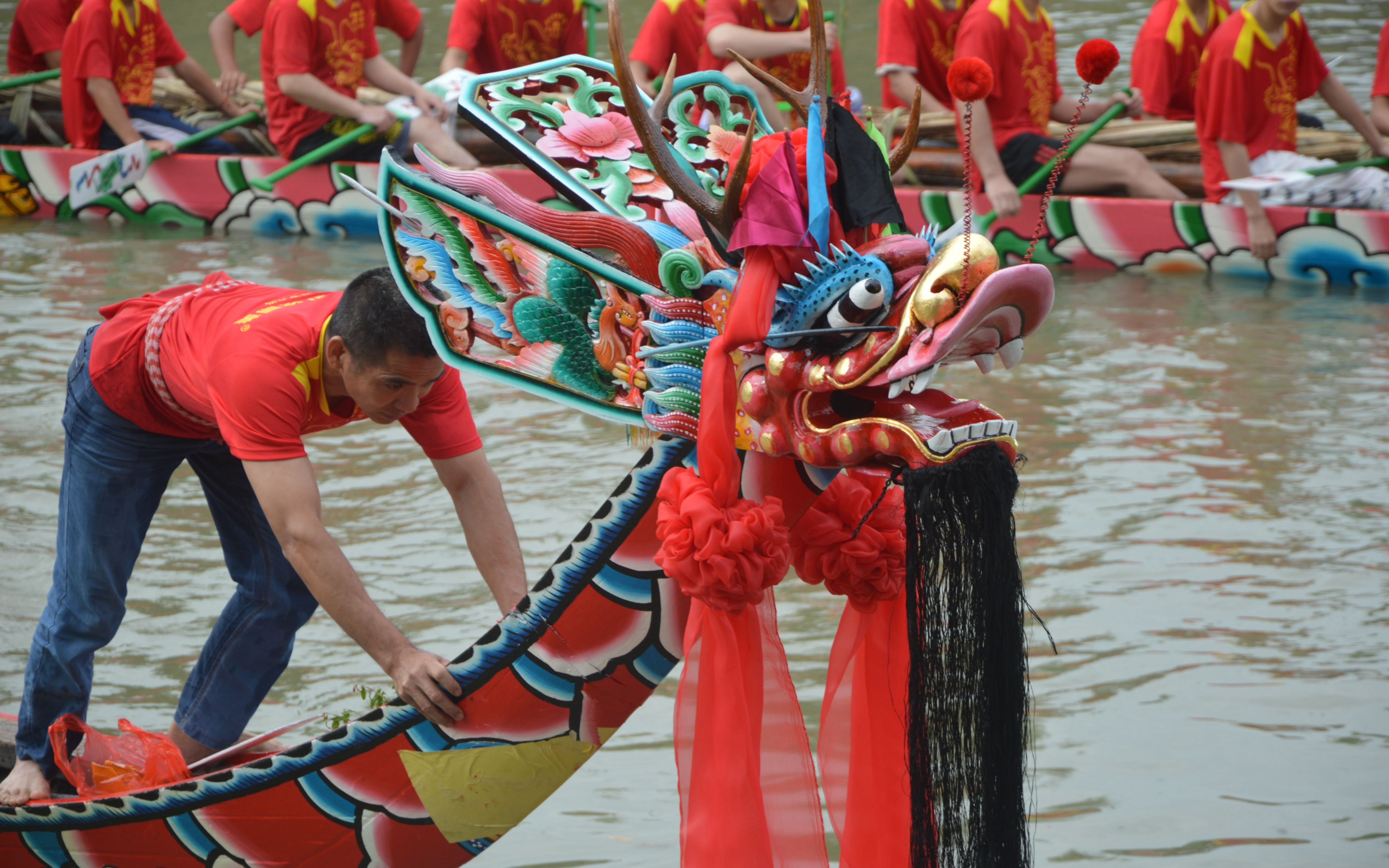 潮汕 揭阳/长美村 龙船下水_哔哩哔哩 (゜-゜)つロ 干杯~-bilibili