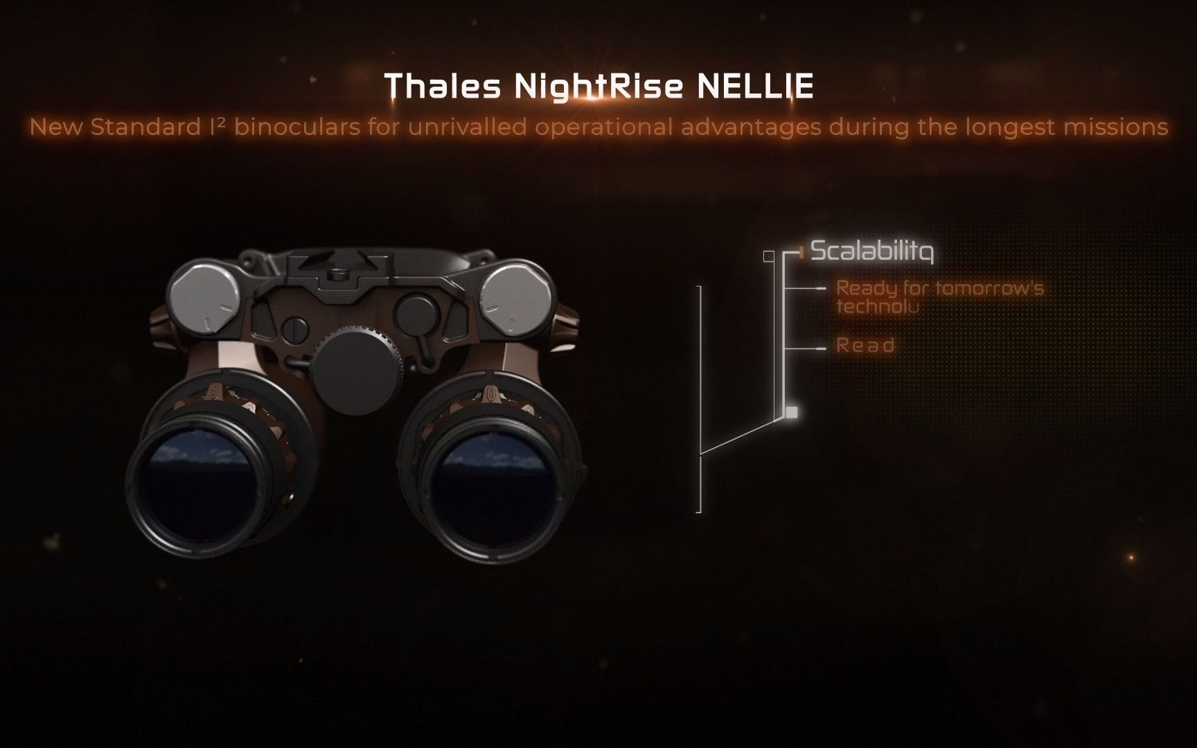 【THALES出品】47度大视野的诱惑:Nellie双管双目夜视仪哔哩哔哩bilibili