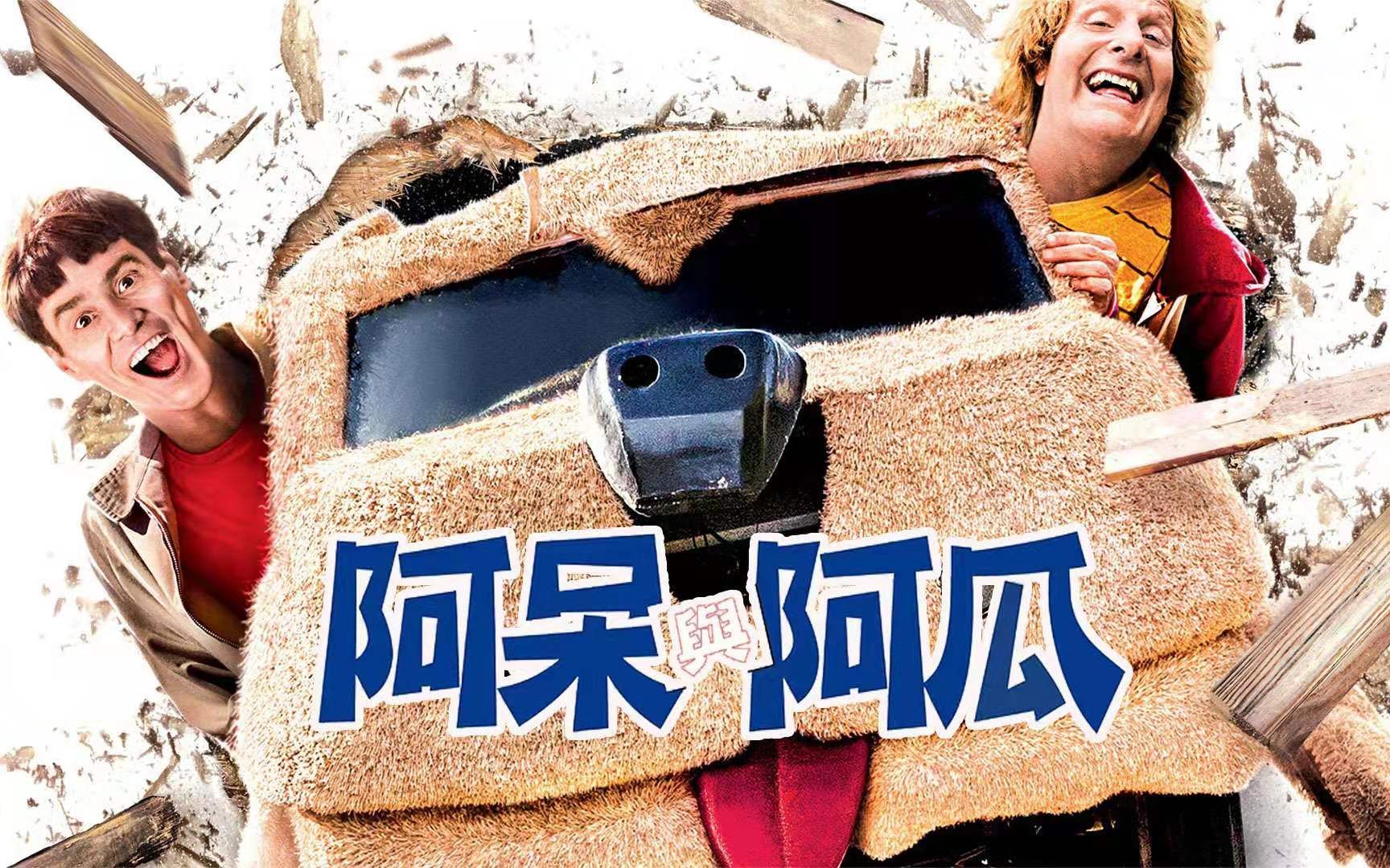 喜剧之王金凯瑞版"人在囧途",全程搞笑不停《阿呆与阿瓜》