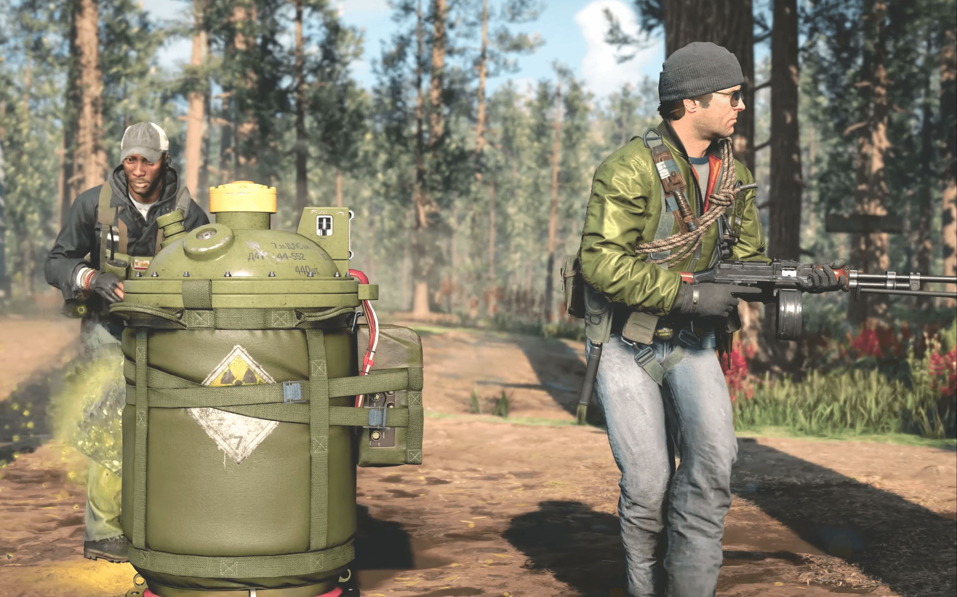 4k-使命召唤17抢脏弹模式-40人10组队伍,直升飞机他坦克等载具均可用