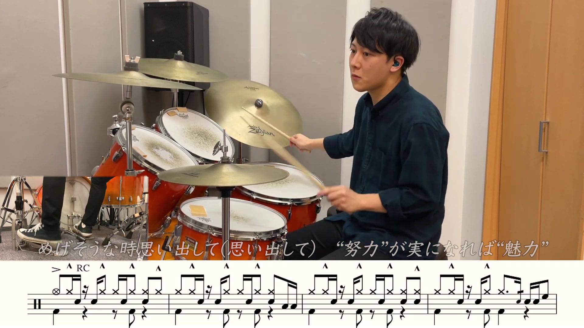 【ダンベル何キロ持てる?OP】お愿いマッスル叩いてみた【架子鼓动态鼓谱】(OnegaiMuscle)【DrumCover】哔哩哔哩bilibili