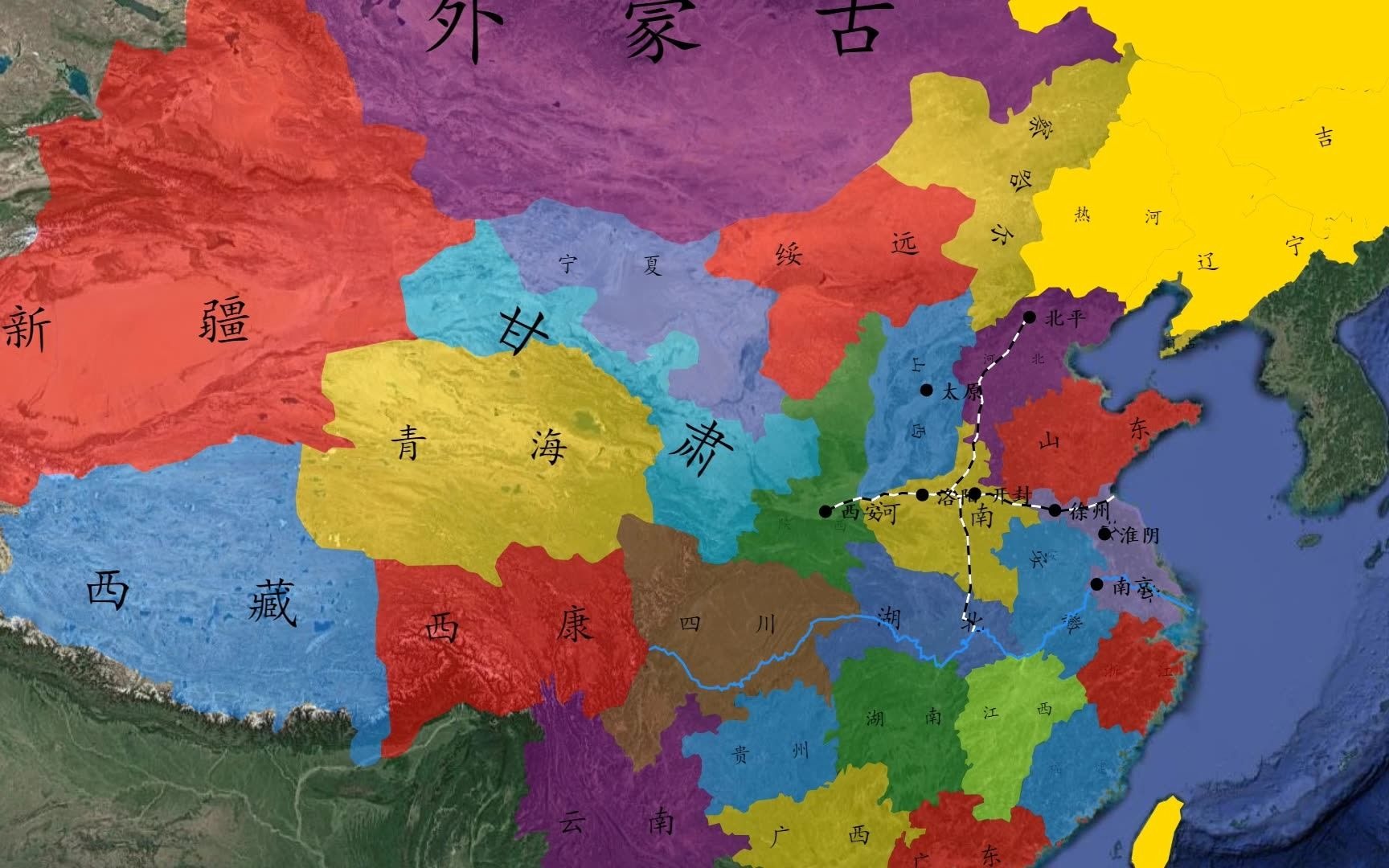 活动作品抗日战争战区划分01战前准备