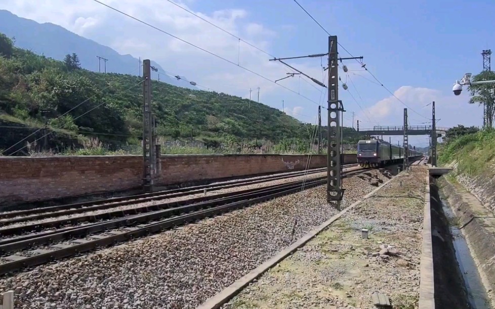 焦柳铁路复线图片