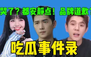 【吃瓜】杨洋怼粉“都安静点”！lisa因舆论泪洒演唱会？花西子品牌发文道歉了！