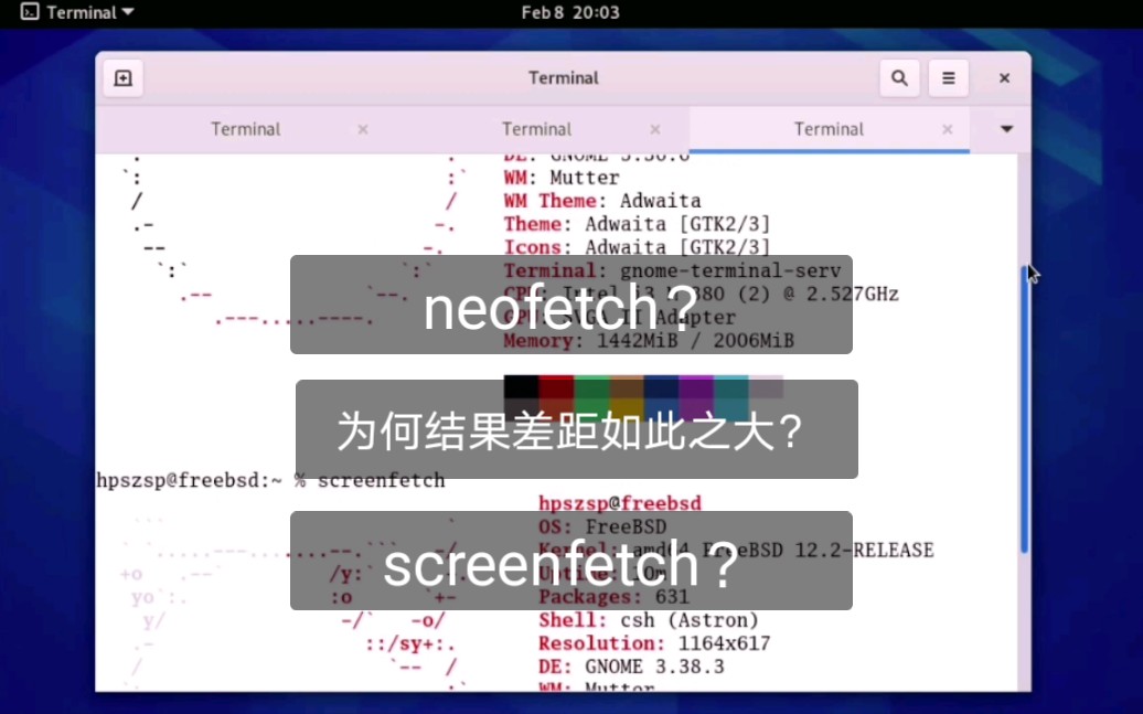 类Unix世界的两大fetch之争哔哩哔哩bilibili