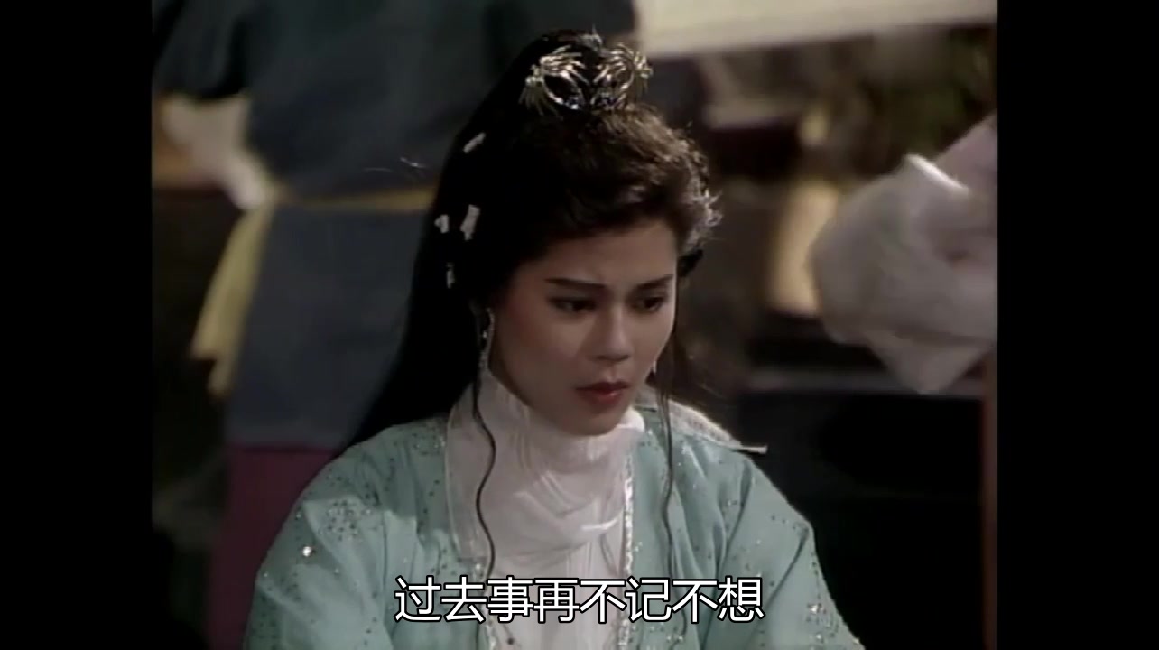 [图]1989年吴岱融版《边城浪子》，剧中梁佩玲好美，片头曲送给大家