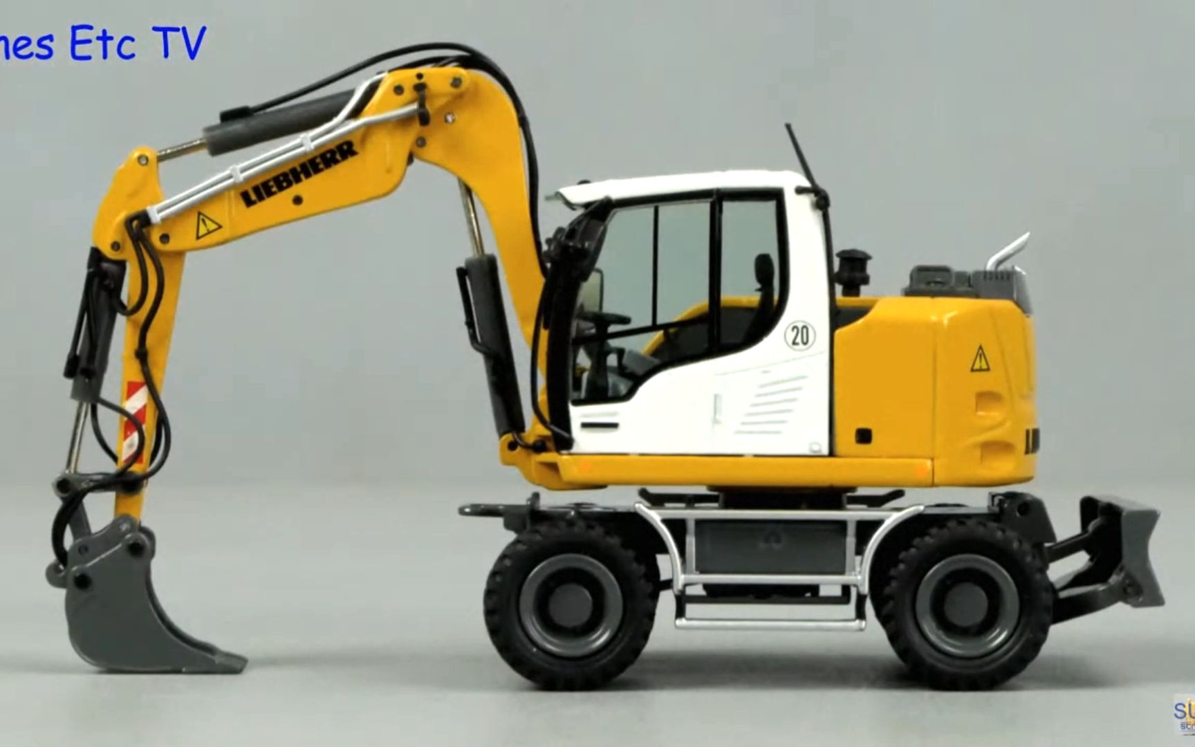 利勃海尔 liebherr a910轮式挖掘机静态模型