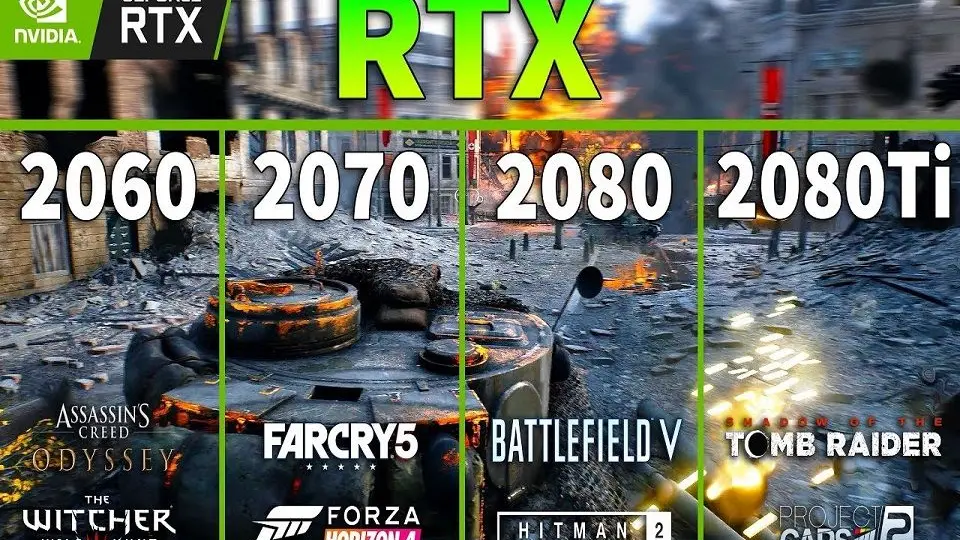 Nvidia 2060 sale vs 2080