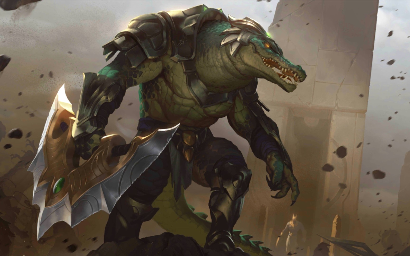 《符文之地传奇》鳄鱼飞升cg