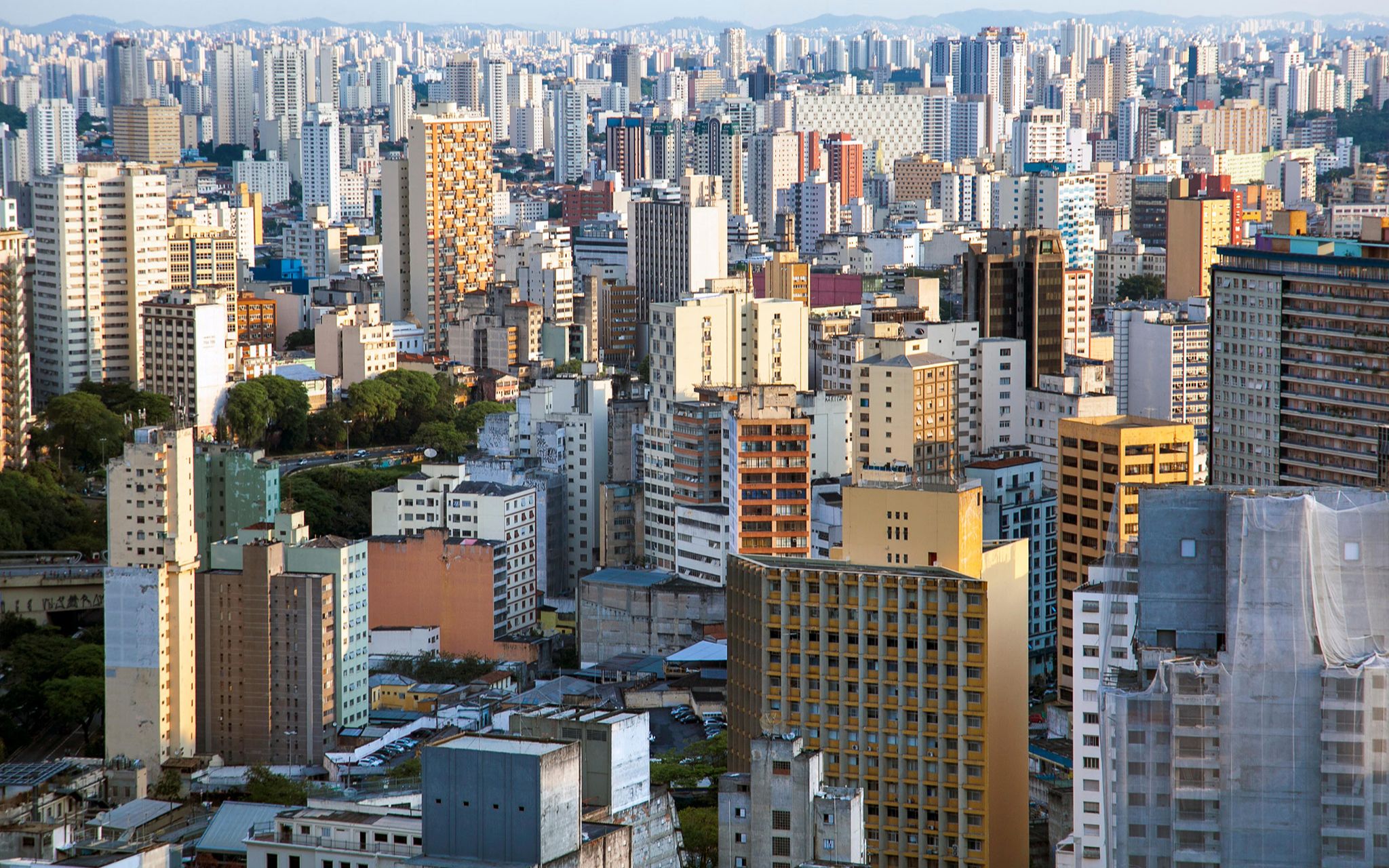 [图]高楼耸立的南半球第一大都市——圣保罗（葡萄牙语：São Paulo），人均GDP2.8万美元