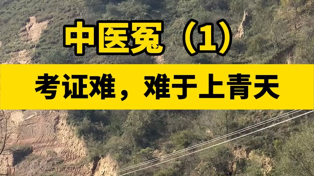 都知道窦娥冤,不知道中医冤. 民间中医第一冤,考证难,难于上青天哔哩哔哩bilibili