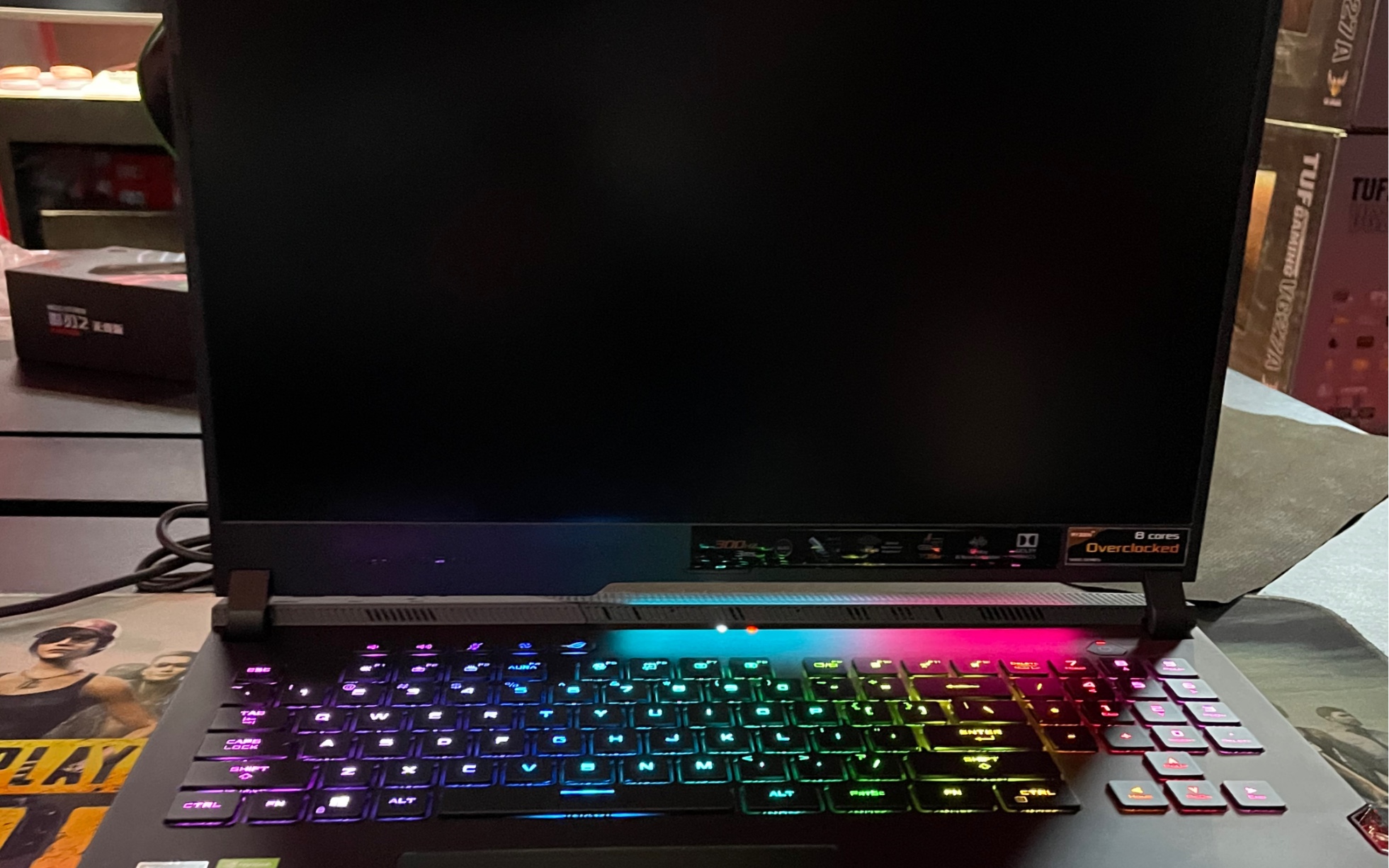 rog枪神5plus开箱验货