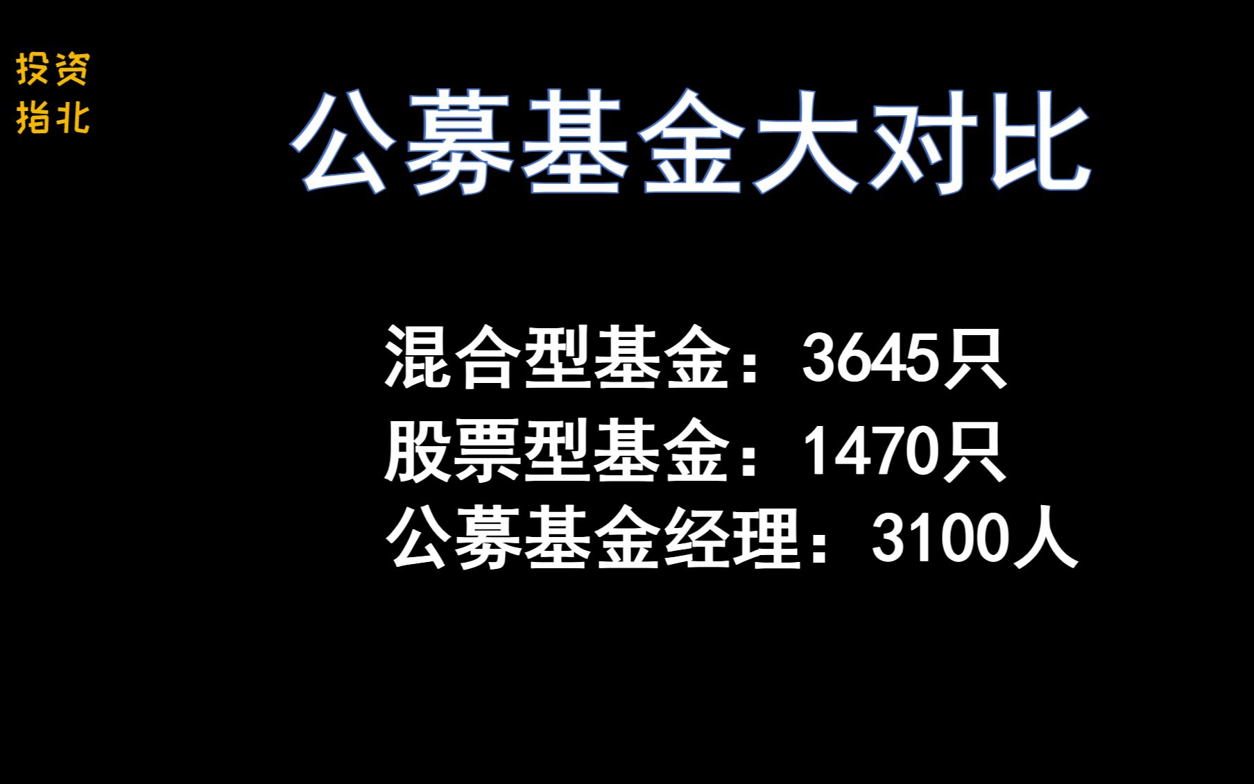 公募基金大对比,谁是最好的基金经理?数据说明一切!哔哩哔哩bilibili