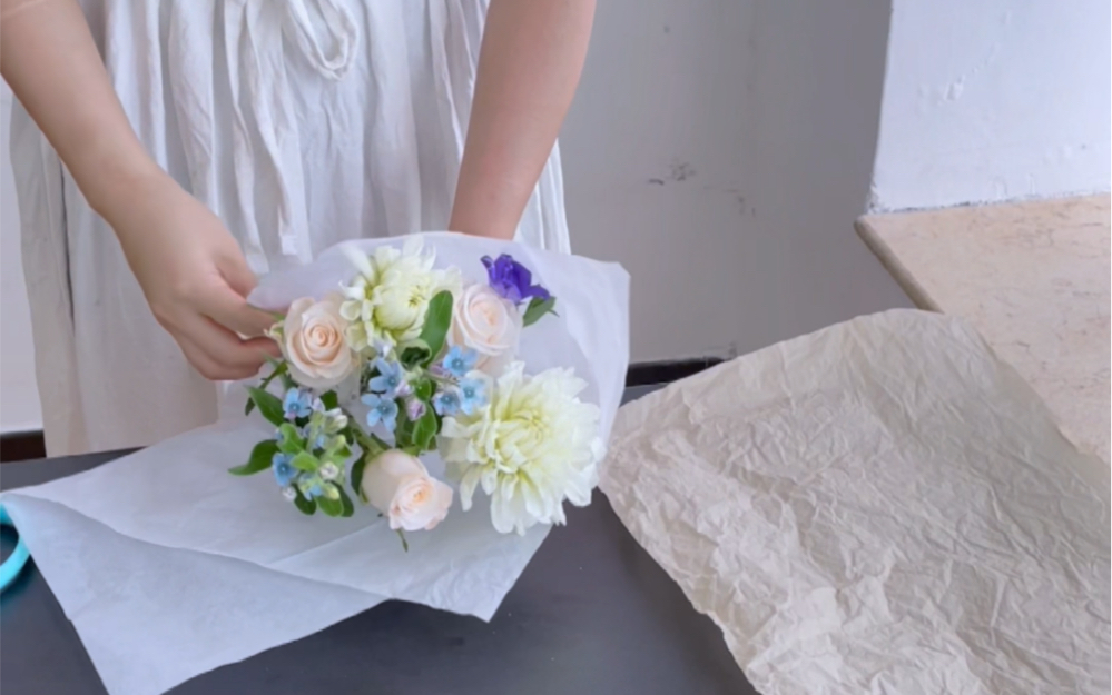 white dew丨手打花束视频