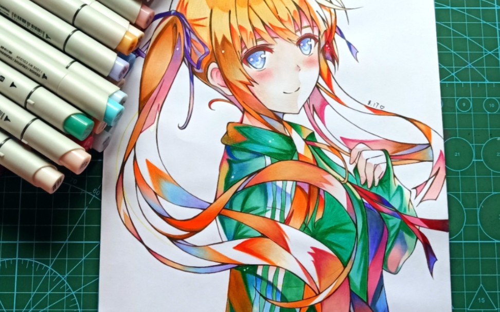 [手绘]英梨梨就是可爱,双马尾天下第一!