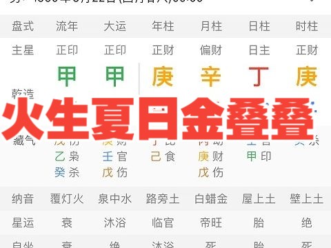 八字火生夏日金叠叠!哔哩哔哩bilibili