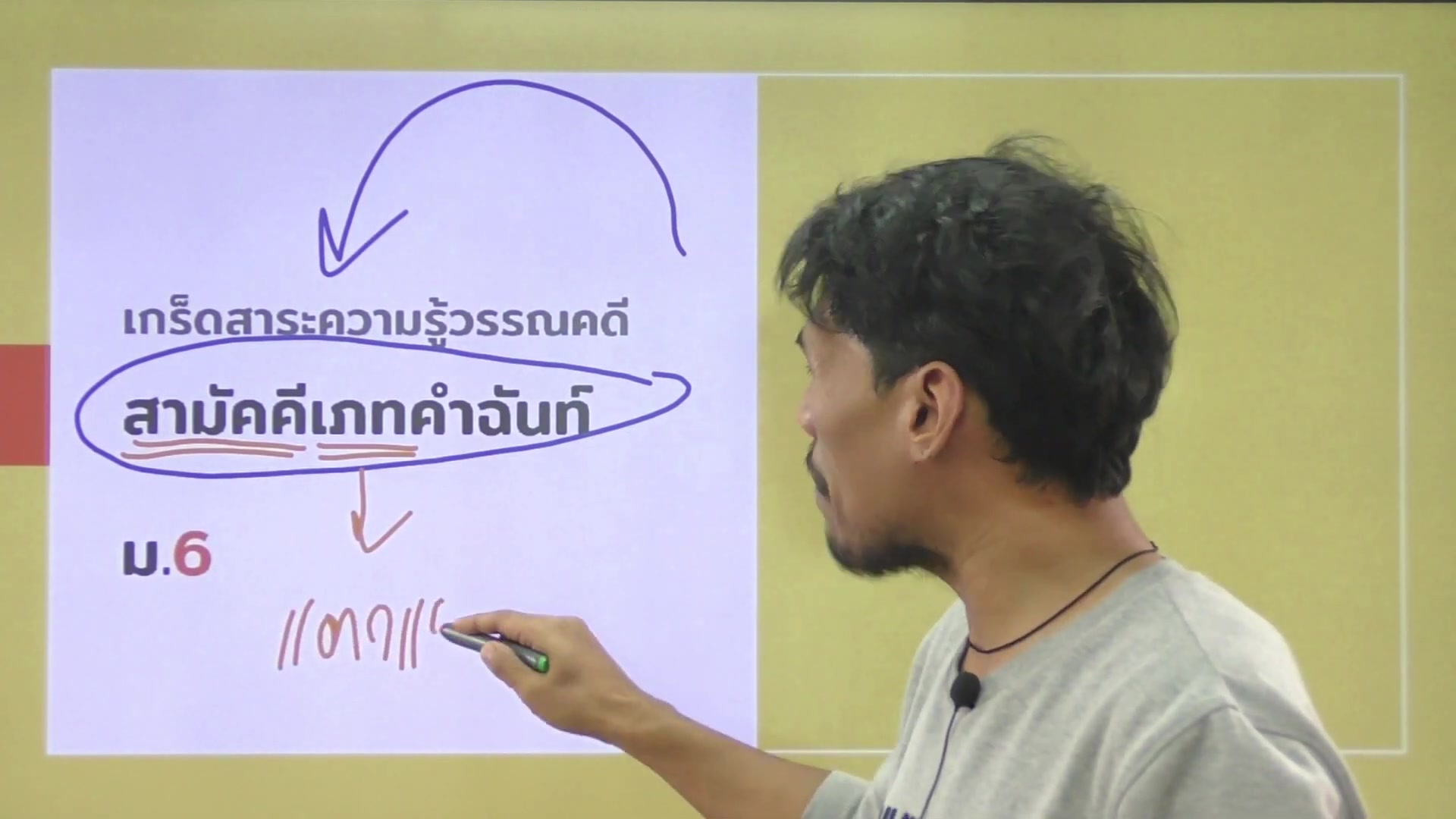 [图]วิชาภาษาไทย ชั้น ม.6 เรื่อง เกร็ดสาระความรู้ของวรรณคดีเรื่อง สามัคคีเภทคำฉันท์