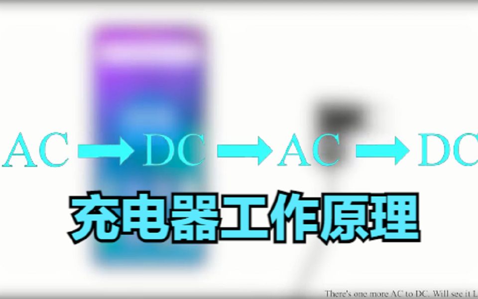 带你探秘手机充电器的工作原理,举例传统五福一安!哔哩哔哩bilibili