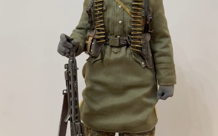 [图]DID1/6 D80130 二战MG42机枪组机枪手 1/6兵人模型