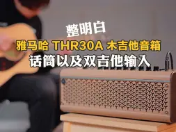 Download Video: 【整明白】YAMAHA THR30A 木吉他音箱麦克风及双吉他或多乐器的连接与使用方法