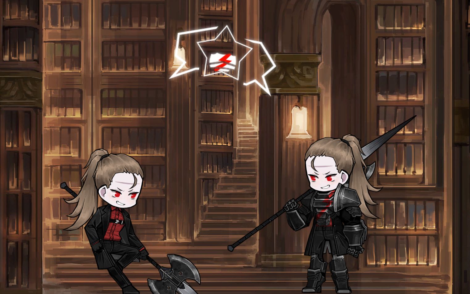 【废墟图书馆】收尾人-艾亚德 接待 实战 动作特效 全奖励 展示