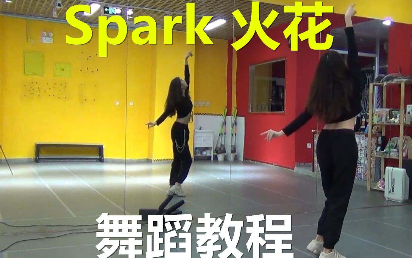 [图]【南舞团】 spark 火花 泰妍 舞蹈教学 翻跳 练习室（上）