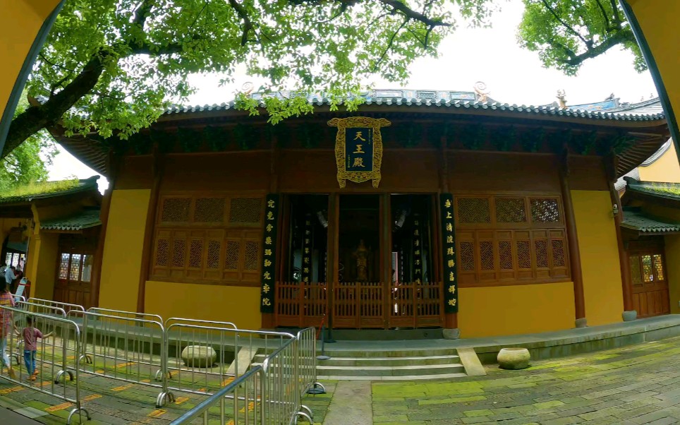 [图]杭州灵隐景区一角（7）中天竺 法净寺