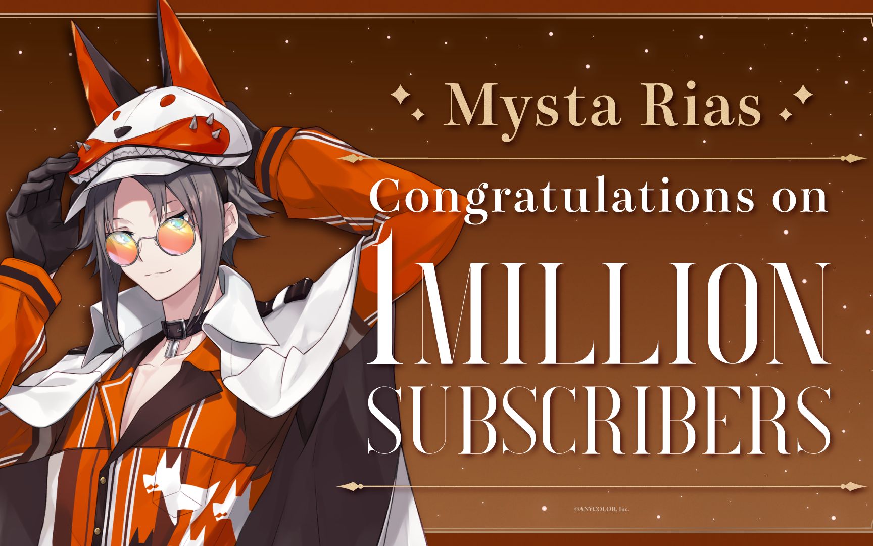 [图]【百万感谢】Message from Mysta Rias