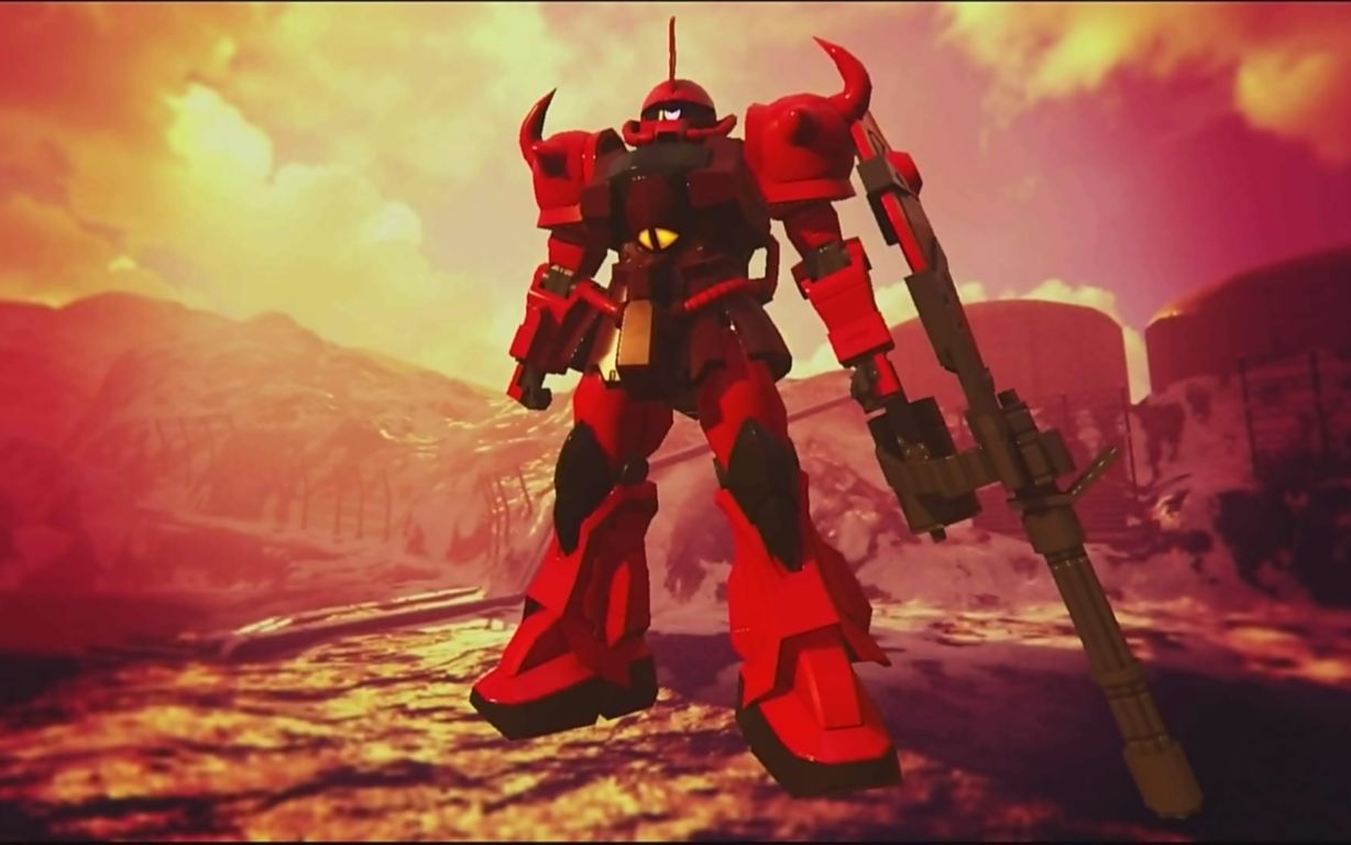 高达破坏者3:万代 网限 hg 1/144 老虎赤红特装型_哔哩哔哩_bilibili