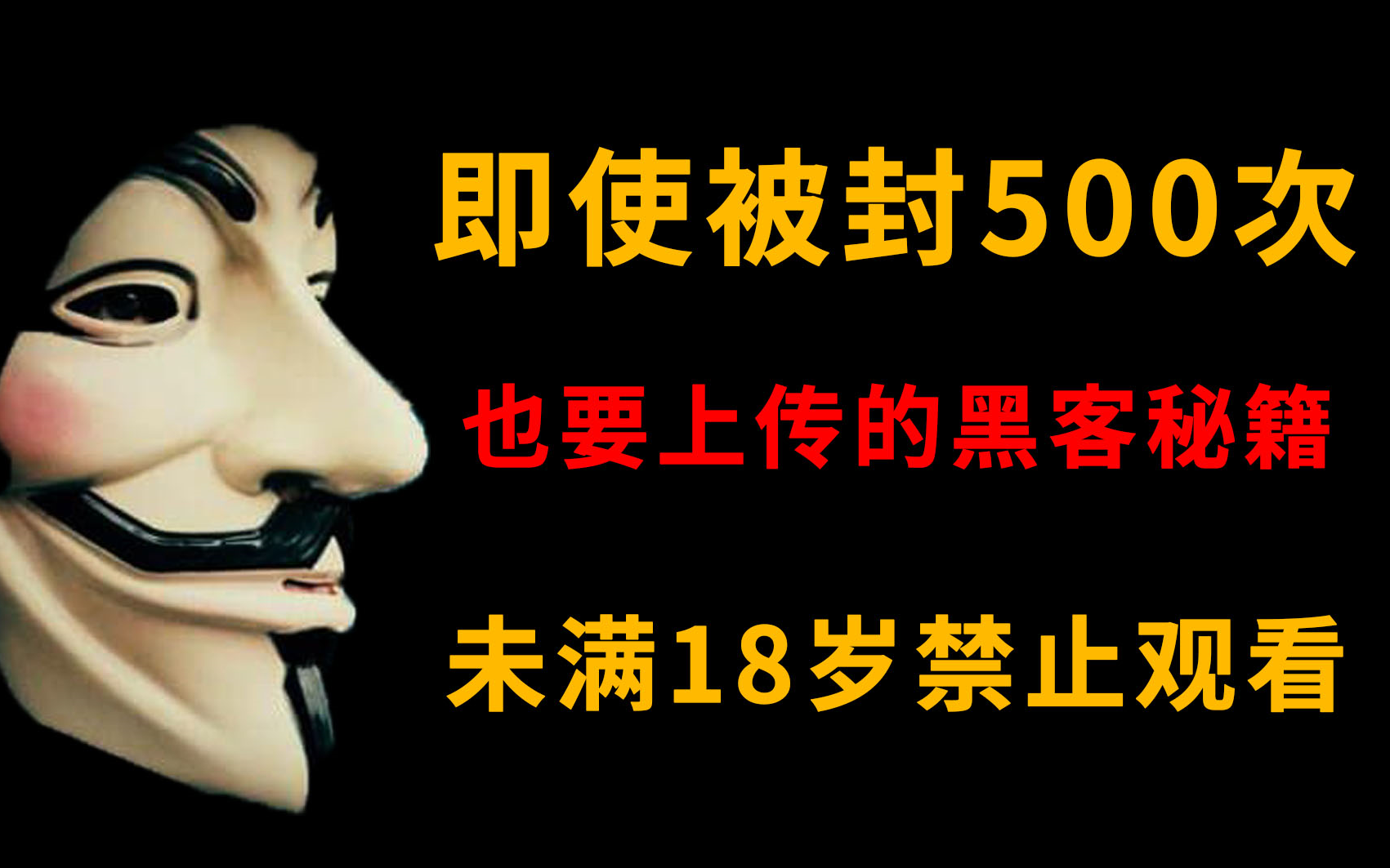 被封500次也要上传的黑客暗网秘籍!从入门到入狱,带你了解暗网世界【全套网络安全黑客技术入门教程】哔哩哔哩bilibili