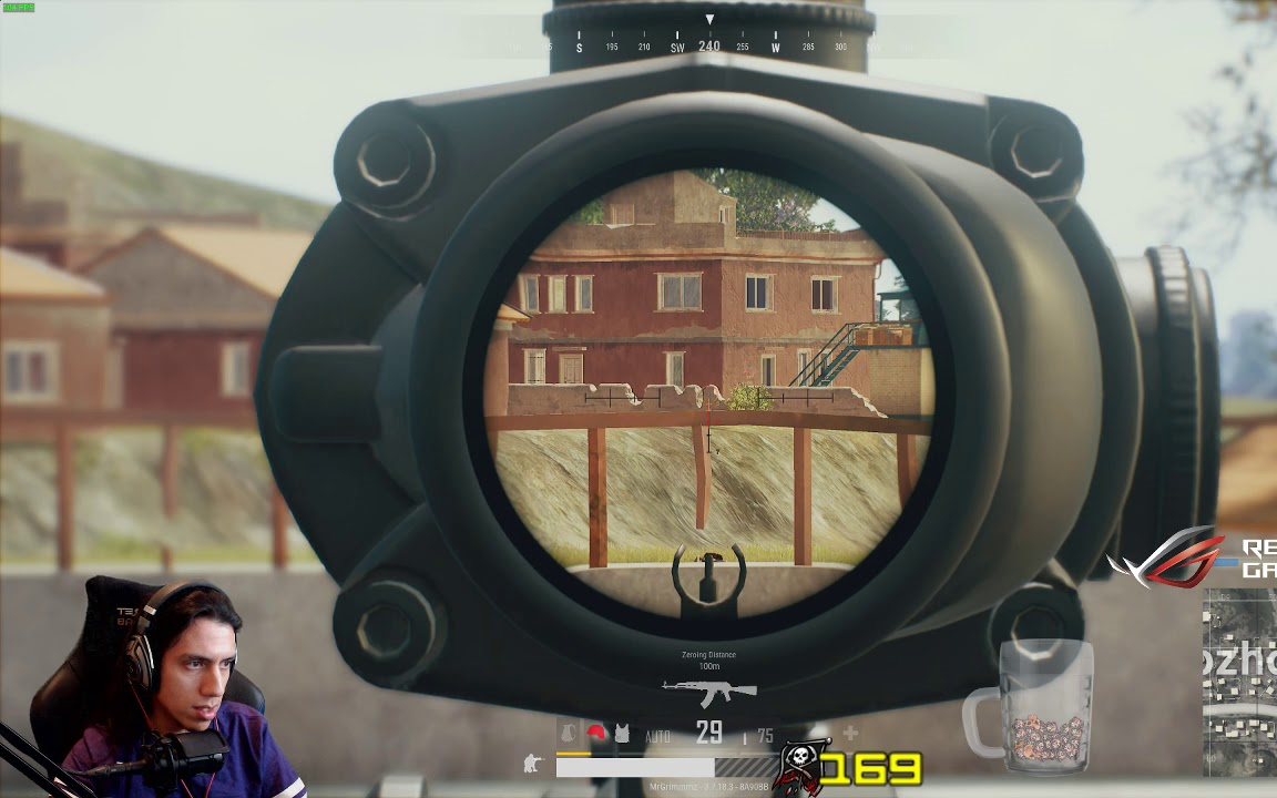 【pubg】g神 用awm像吃牛奶饼干般的19杀