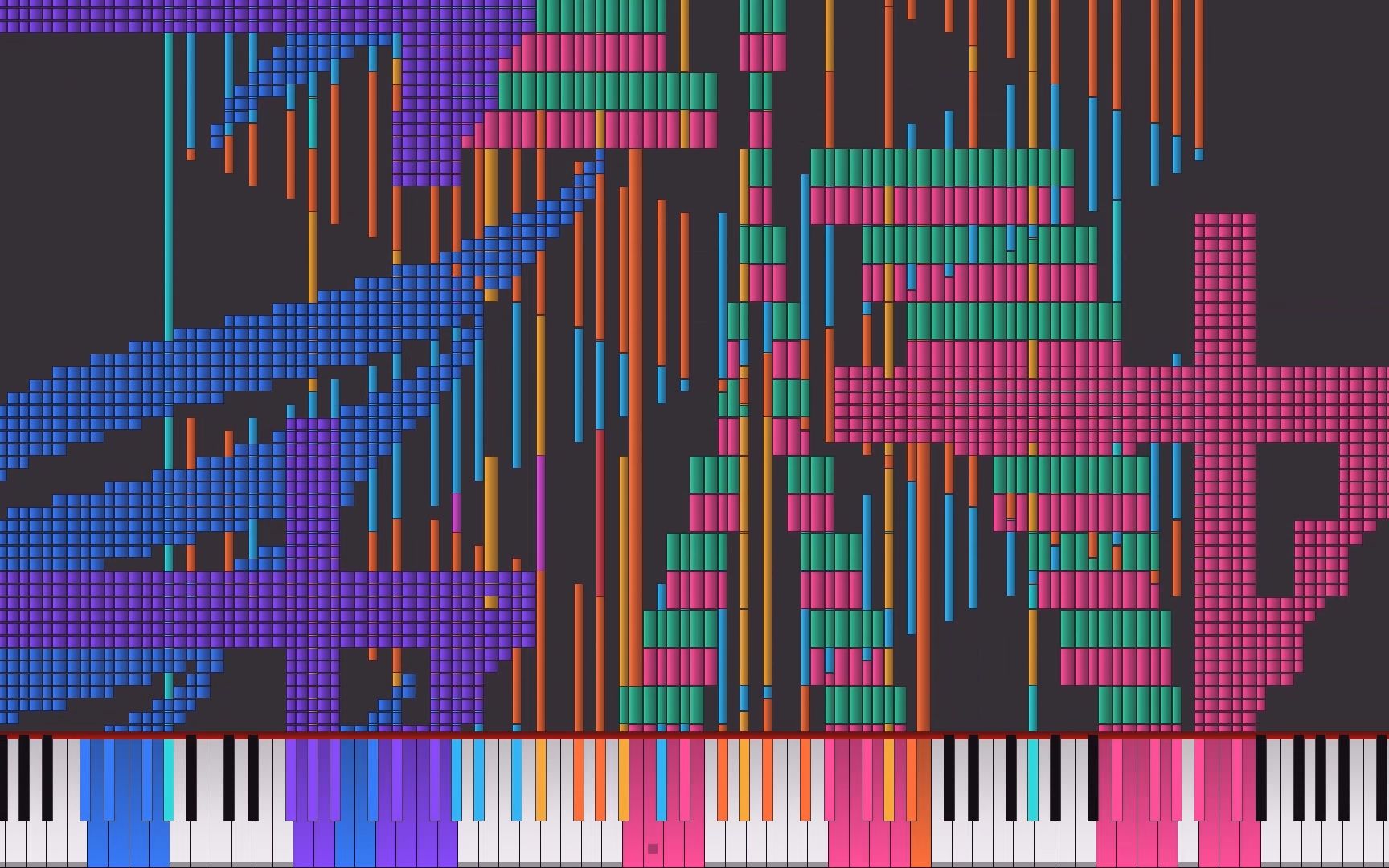 【黑乐谱】(全程无卡)圆周率π,314万音符,tsmb2作