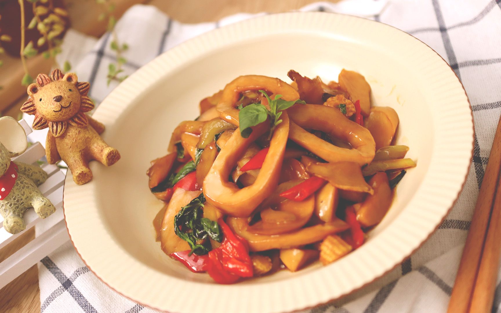 素食三杯中卷不用市售素料也能做出美味的纯素三杯中卷素食纯素全素