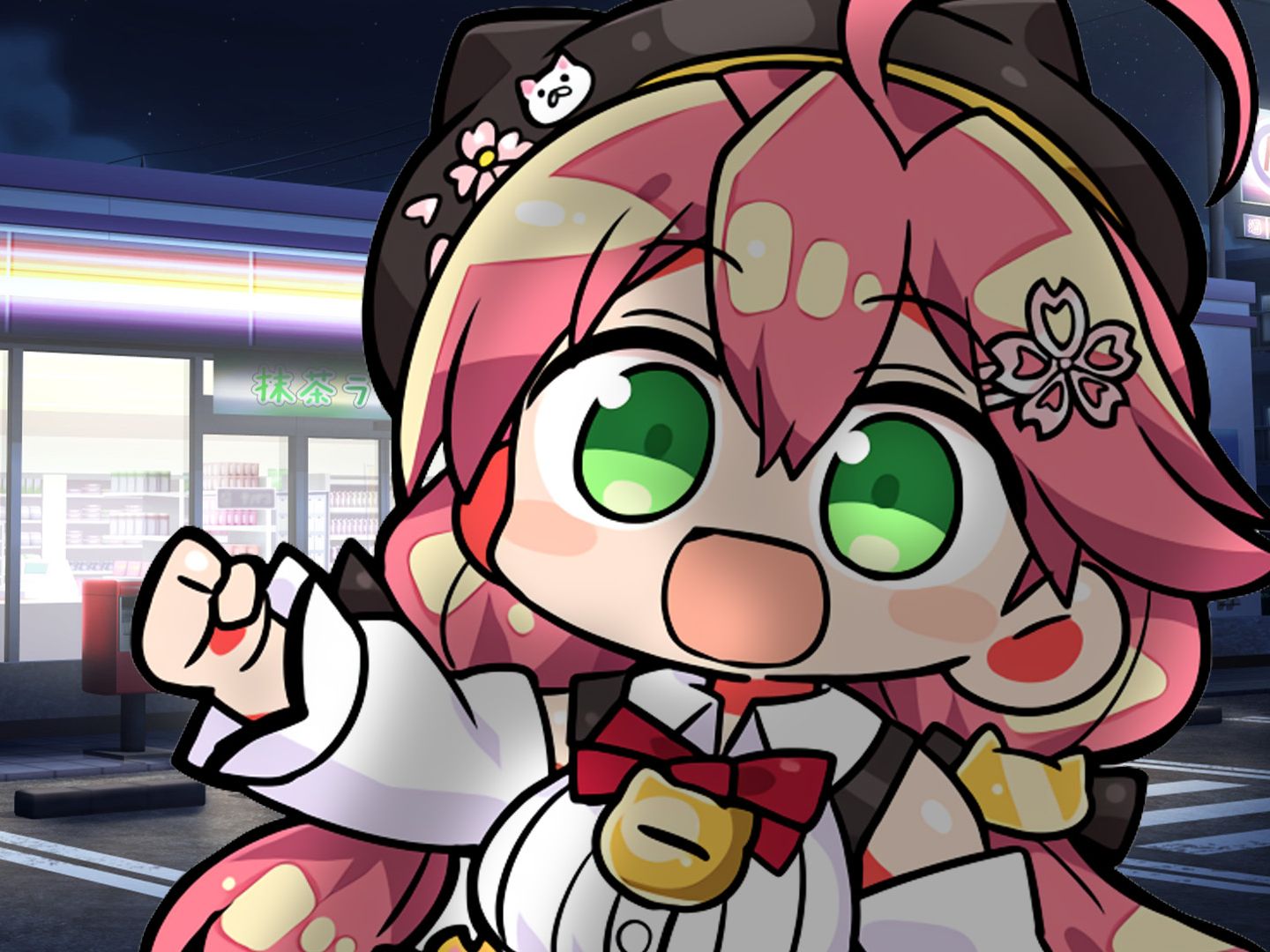 夜班的便利店打工miko出勤