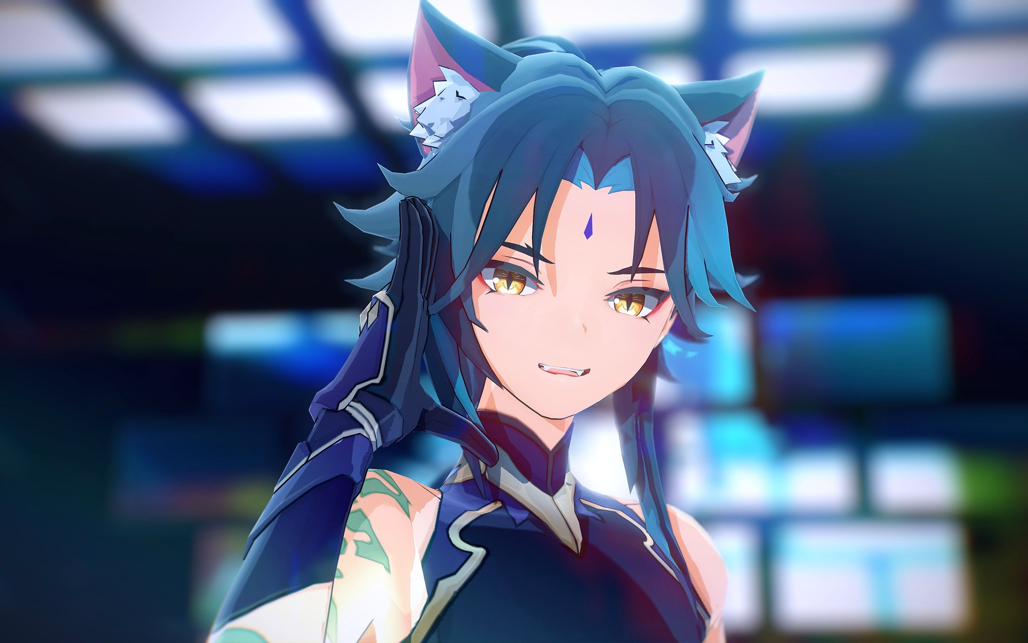 【原神mmd】魈猫猫与傲慢舞