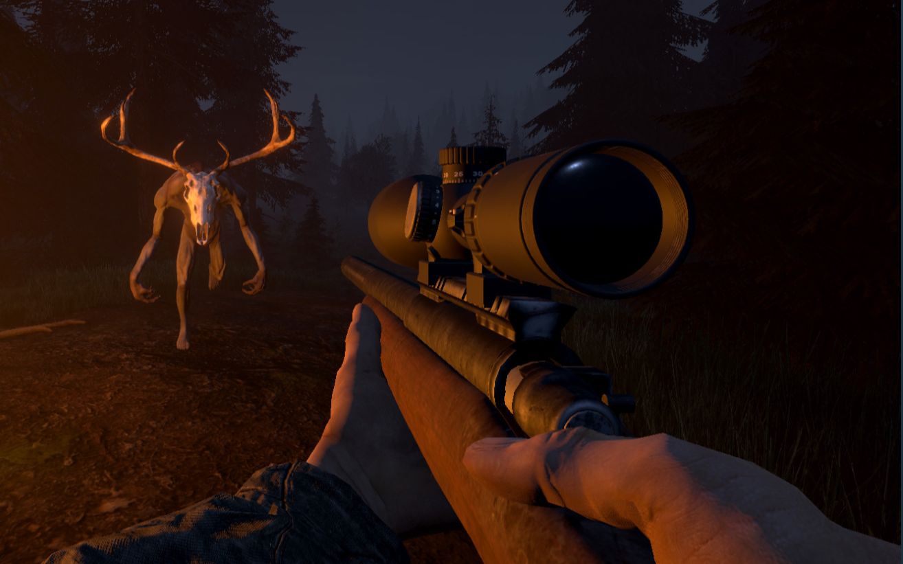 特别好评的生存恐怖游戏《皮行者狩猎(skinwalker hunt)》实况流程!