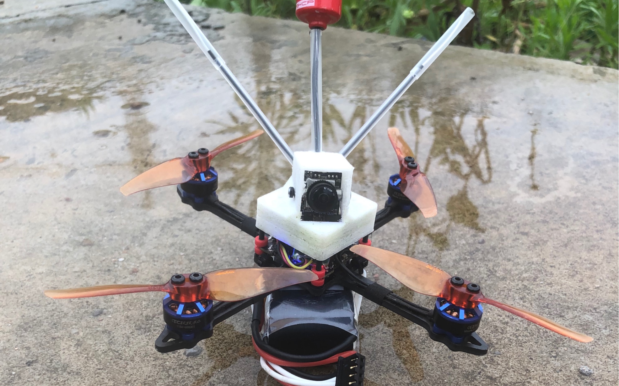 大树模型3寸牙签穿越机,我可能不太适合,太暴力,太灵魂了.