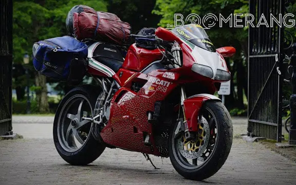 petrolicious后果自负一个荷兰人用他的2002年杜卡迪998环游世界的