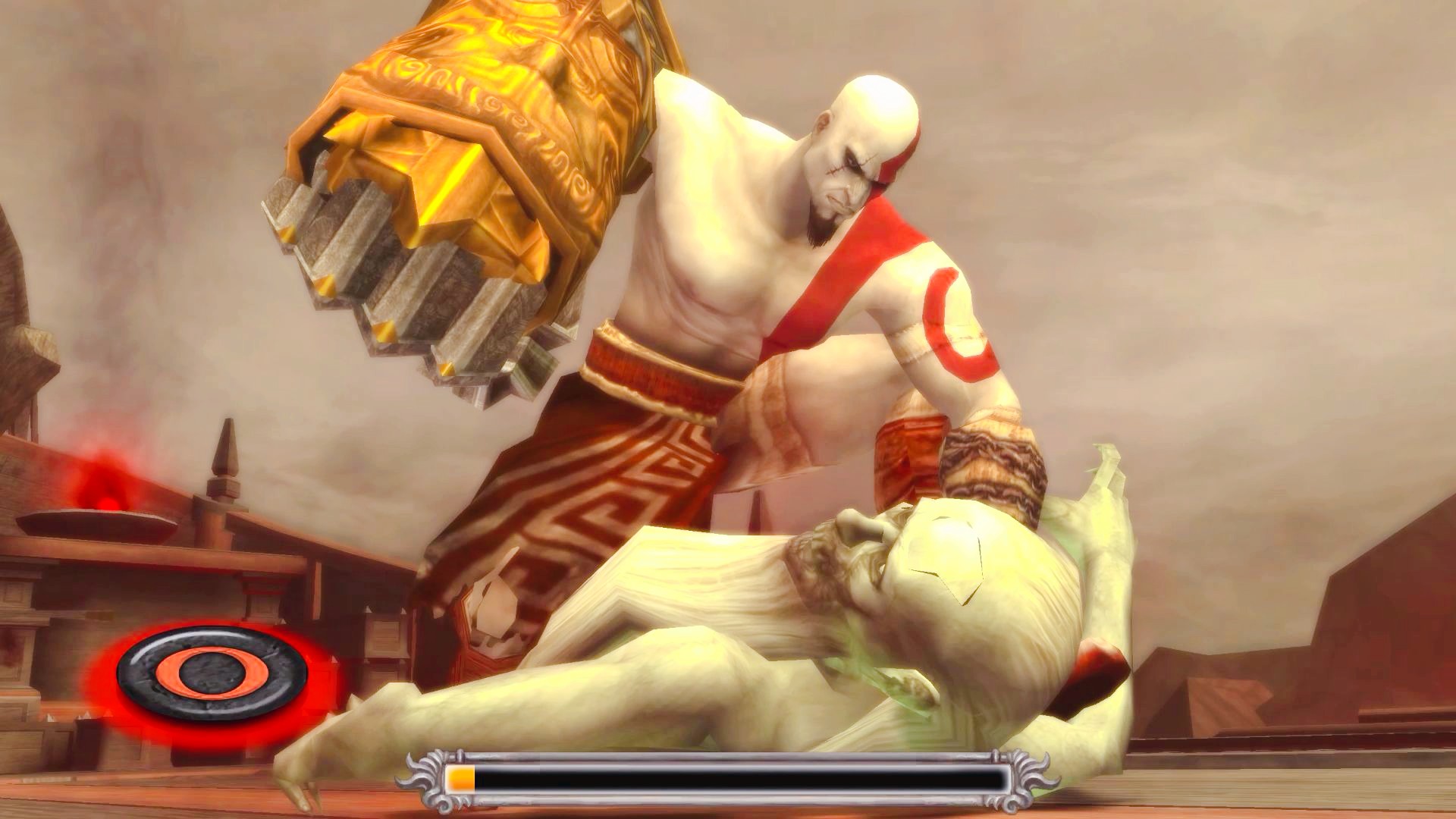 2008年神作【战神:奥林匹斯之链】奎托斯vs卡戎boss战有多经典?