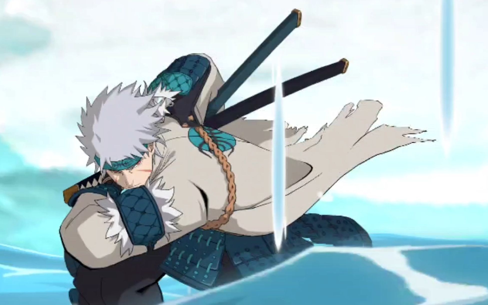 白头发 拿武士刀 是维吉尔!