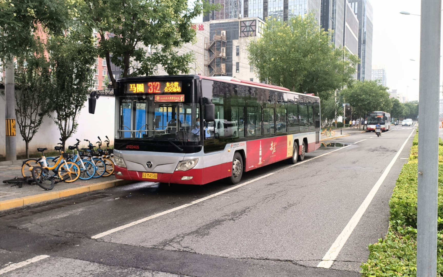 北京公交312【马圈--东小营公交场站】pov