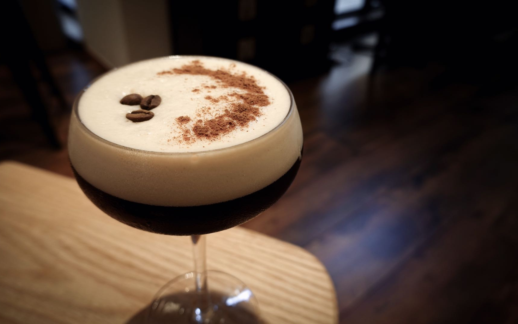 家庭调酒第11期 morocco espresso martini 肉桂咖啡可可的完美碰撞