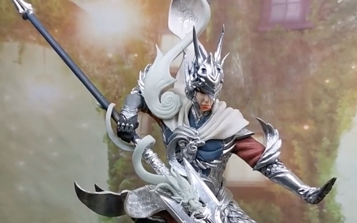 王者荣耀系列之～龙胆～来啦! 一身是胆赵子龙粘土手办