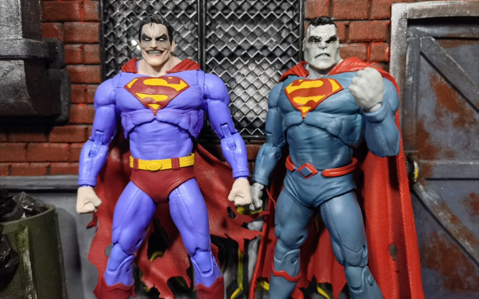 比扎罗 邪恶超人 麦克法兰dc超级英雄系列 可动人偶 美系模型手办玩具