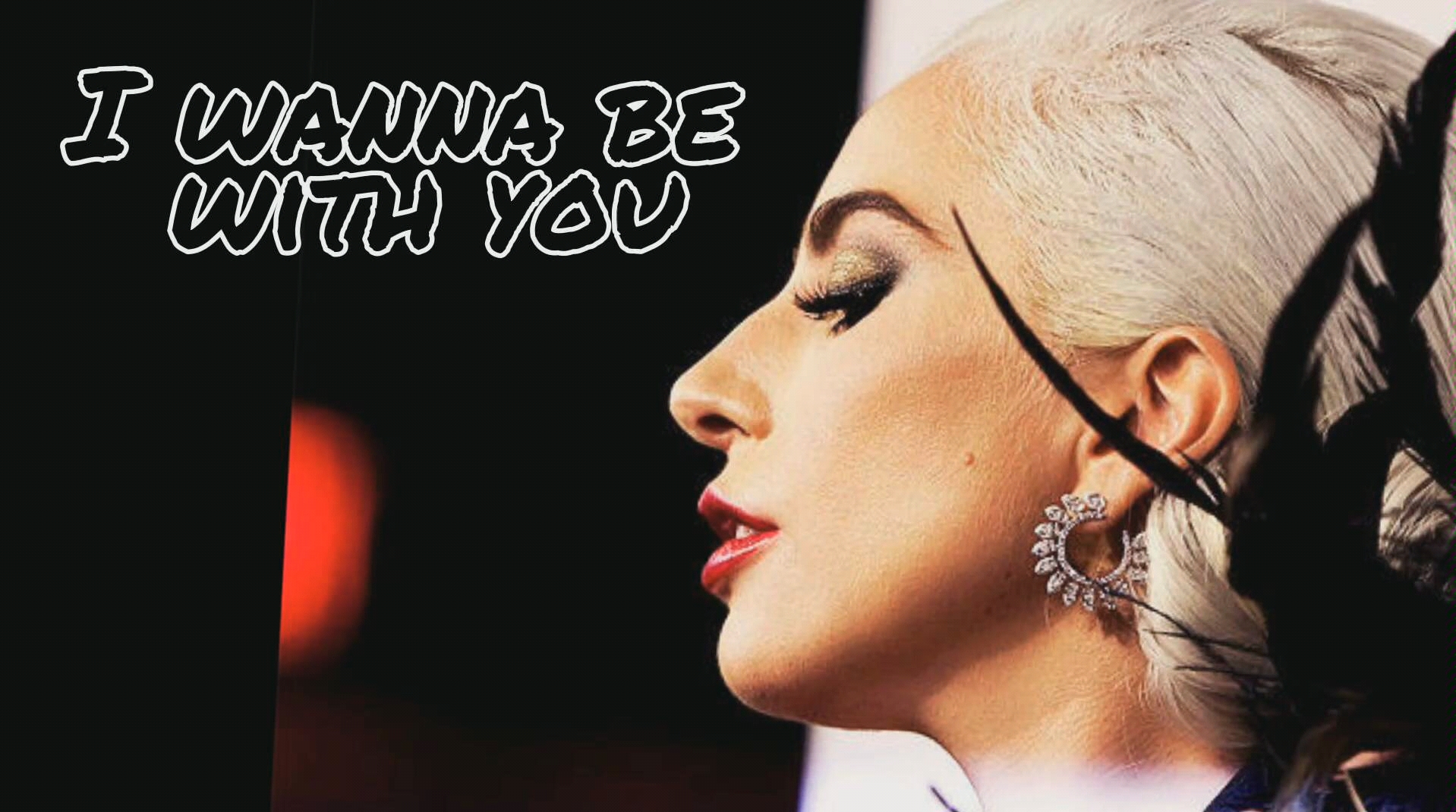 ladygaga《artpop》当中《dope》原型《i wanna be with you》,词更