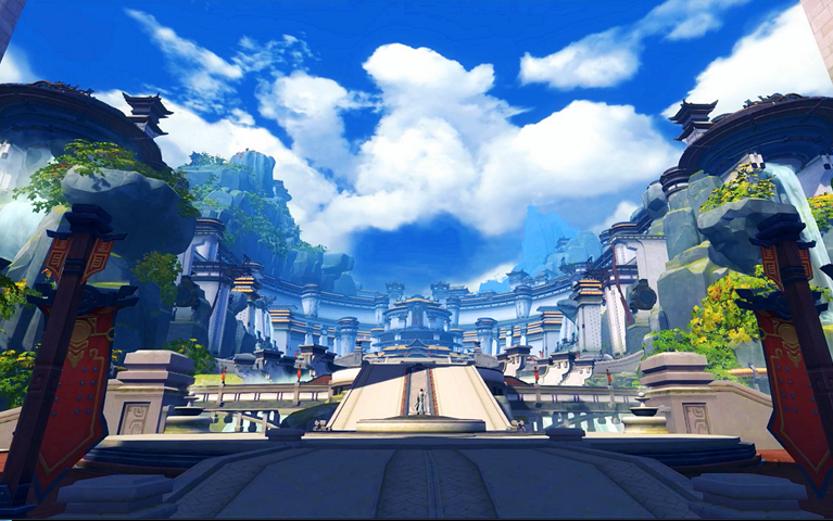 【剑网三/1080p超清画质/燃向】全门派地图风景摄影