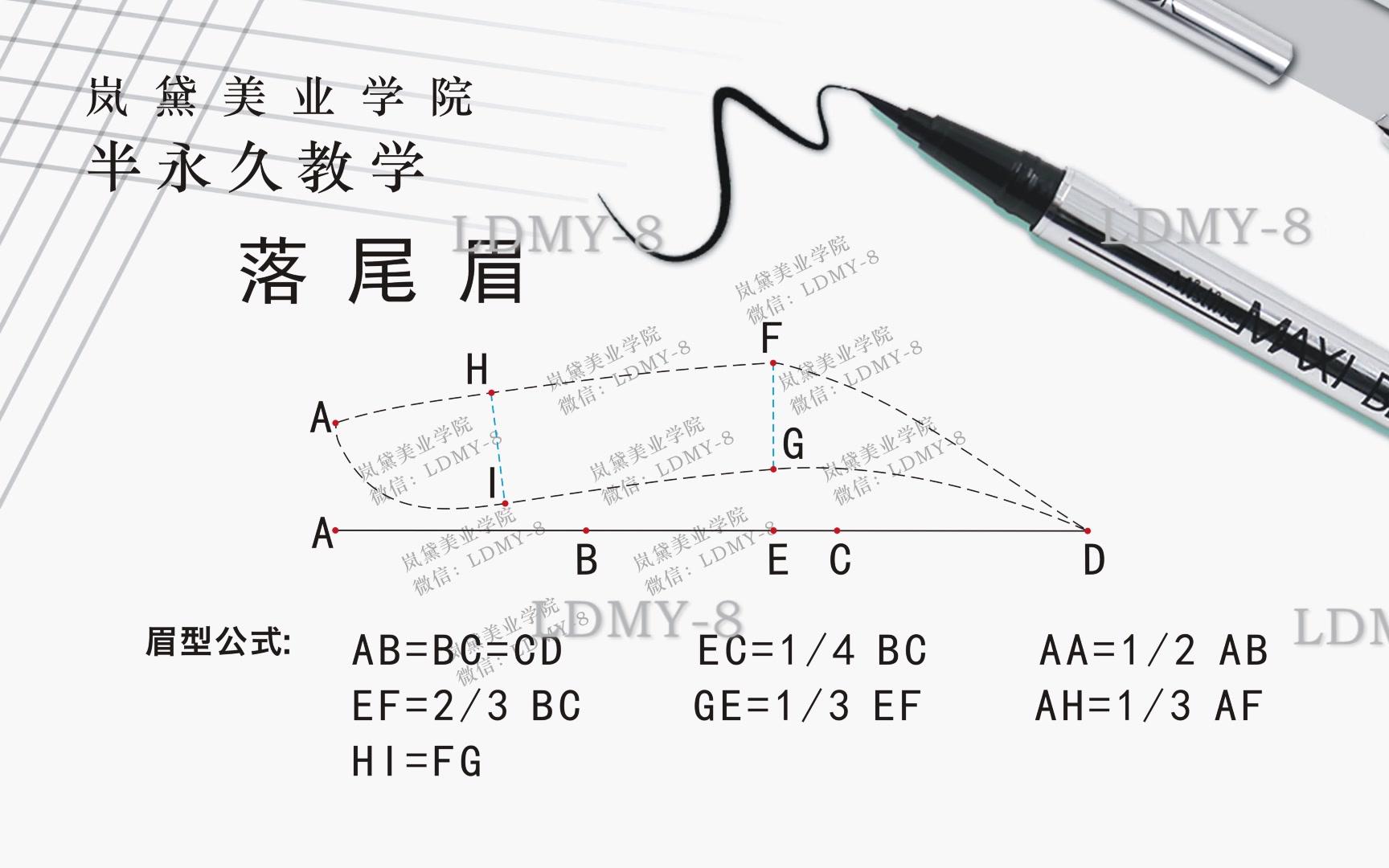 落尾眉眉型设计 眉型设计高清教学视频之落尾眉篇哔哩哔哩bilibili