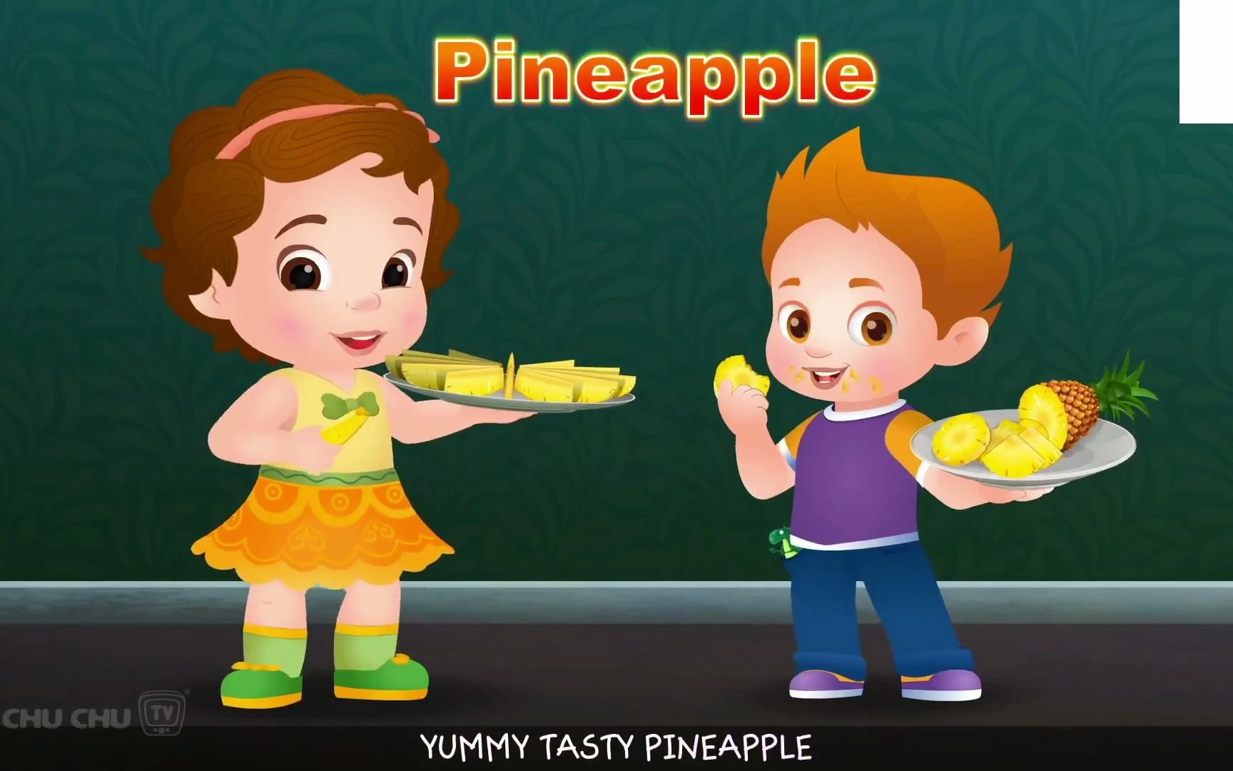 [图]儿歌CC114 Pineapple Song