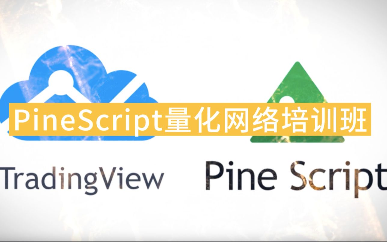 tradingView网站PineScript量化交易策略编程语言,网络培训班哔哩哔哩bilibili